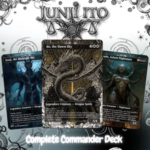 Horror Manga Orzhov Deck Proxy MTG – MTG Commander Nightmare Spirit Strategy | Custom Proxy Card Set | EDH Deck + Token