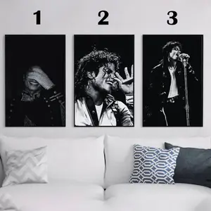 Set Of 3 Michael Jackson Dance Posters Best Singer In History Style Premium Wall Art Poster Unframed HD Print Home Office Decor Unique Trendy Gift