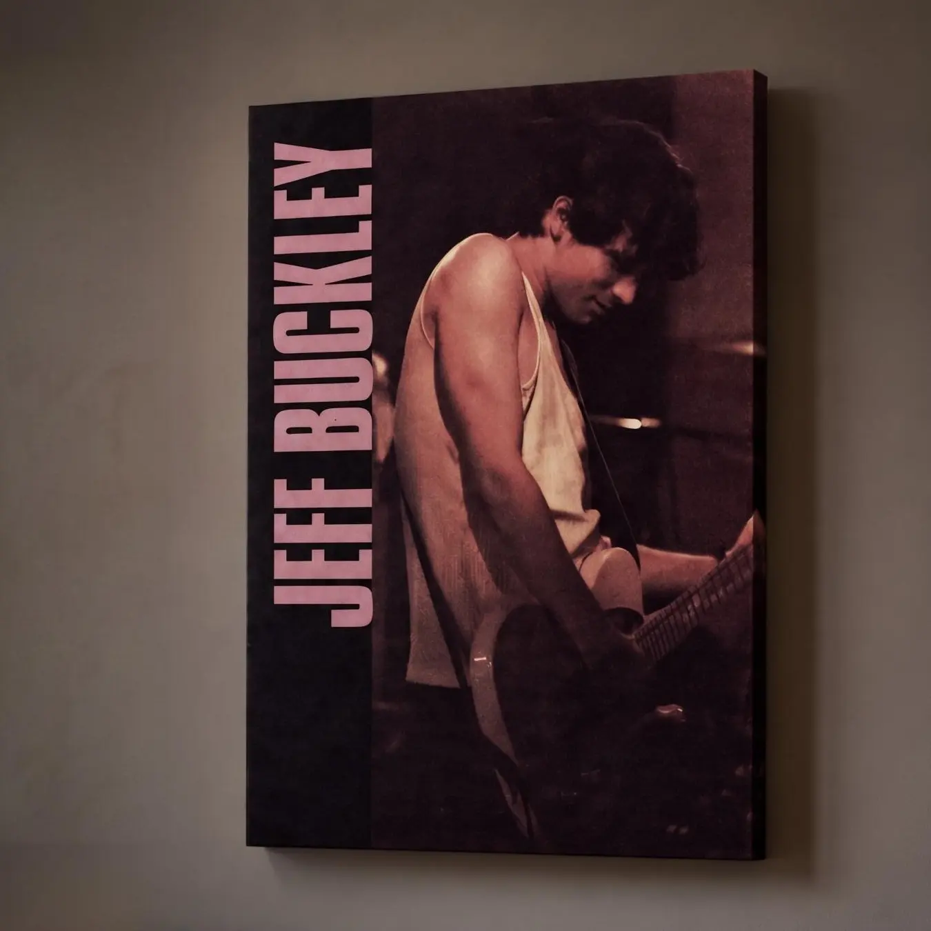Jeff Buckley Canvas Poster for Bedroom Decoration with Landscape Office Valentine's Birthday Gift Frame-Style Design Enhances Any Room Ambiance Wall Art Room Art