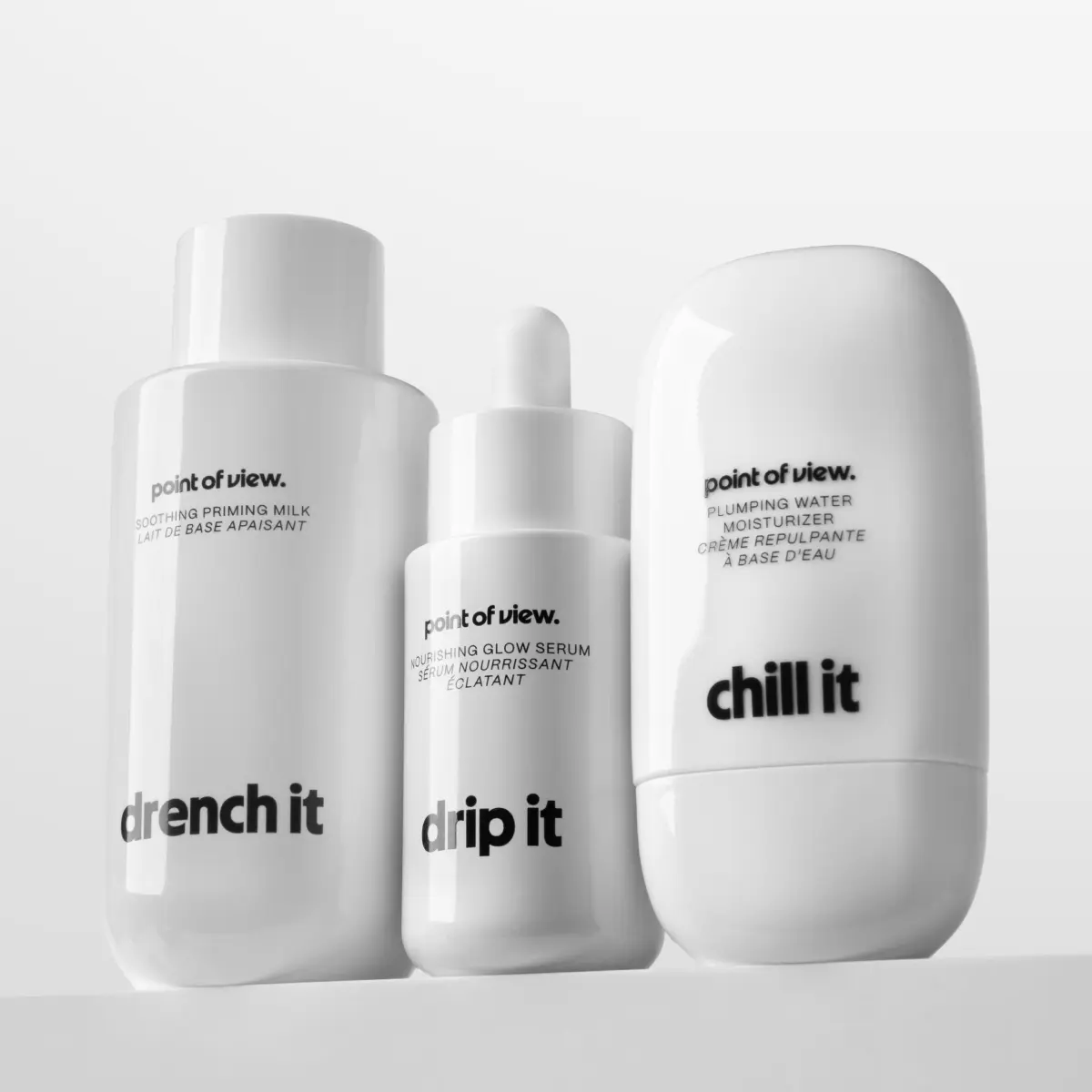 Renew It Light Bundle by Point of View Beauty: A weightless trio of ultra hydrating, skin prep essentials Renew It Light Bundle by Point of View Beauty: A weightless trio of ultra hydrating, skin prep essentials
