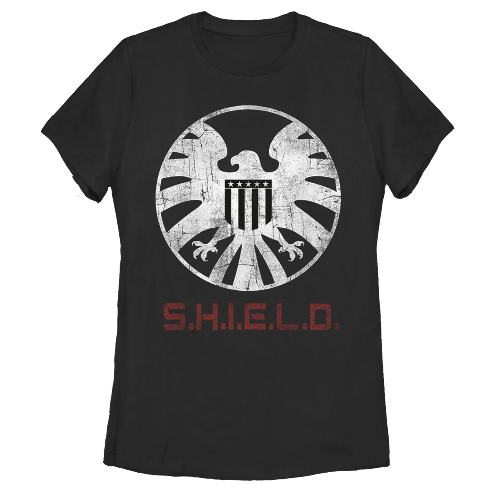 Women's Marvel Agents of SHIELD Distressed Logo T-Shirt