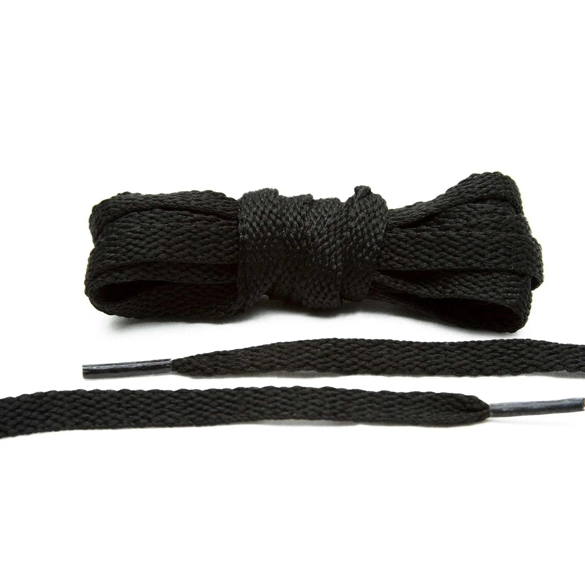 Black Flat Shoe Laces Black Flat Shoe Laces