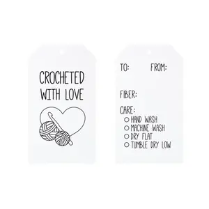 Crocheted with Love Gift Tags