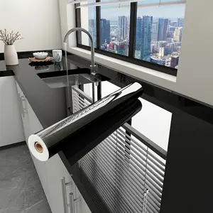 White Peel and Stick Wallpaper Removable Self Adhesive Waterproof High Temperature Resistant Kitchen Backsplash Bedroom Decor DIY Home Renovation