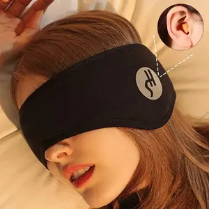 2 in 1 Noise-Canceling Ear Muffs and Sleep Eye Mask, Adjustable Earplugs and Eye Cover for Travel and Napping, Comfort and Protection From Noise, Sleeping Mask