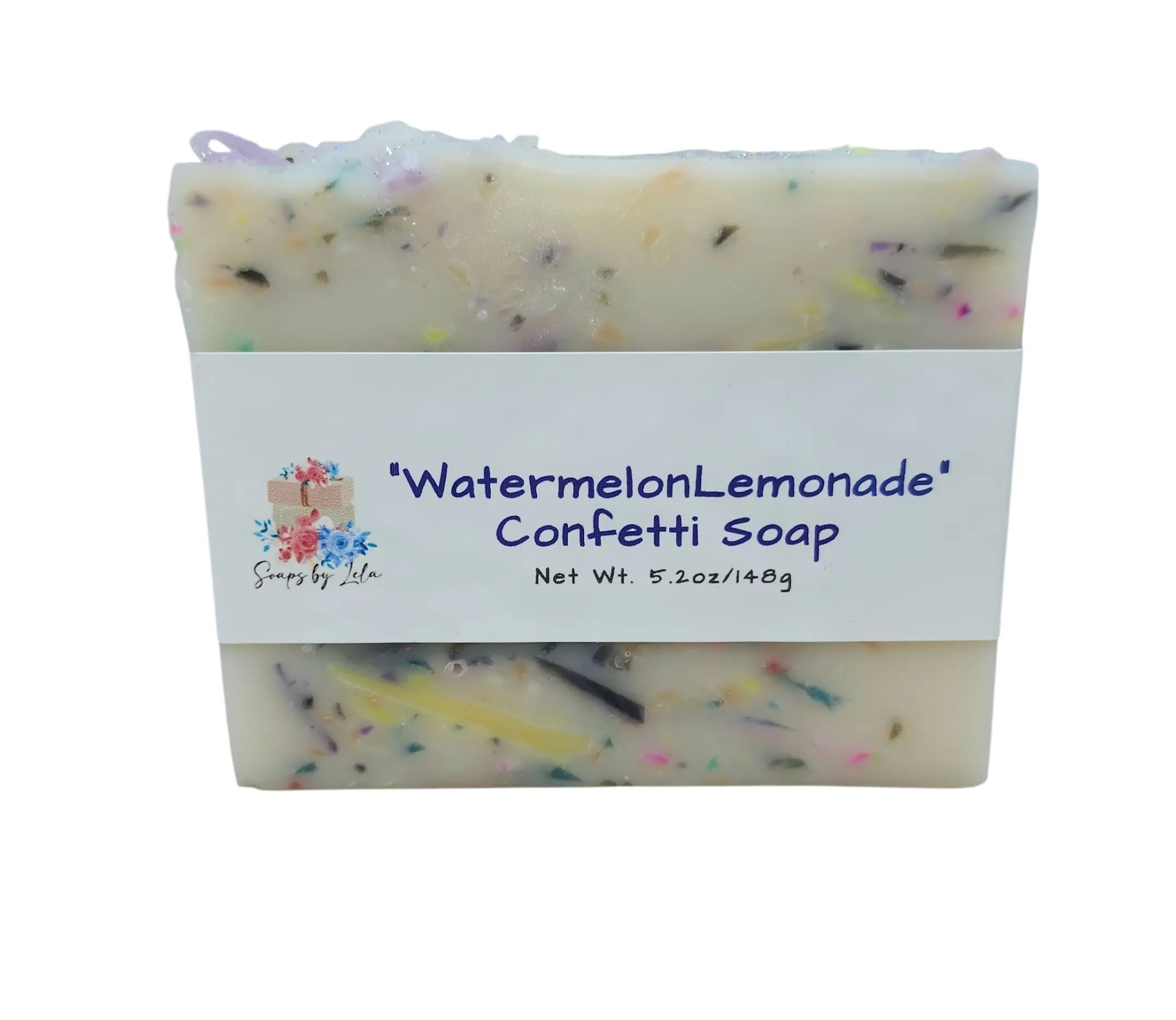 Confetti Soap Handmade made from soap shavings-Moisturizing, Bubbly, Fragranced, Hydrating