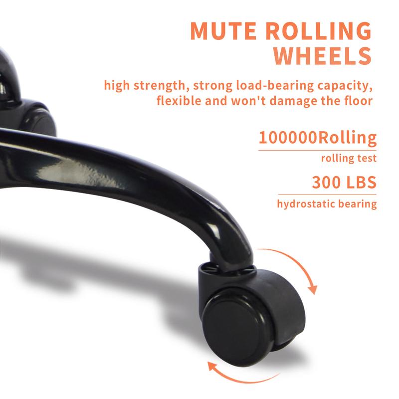 WOTSTA Gaming Chair, Men's Home Use Adjustable Height Office Chair with Armrests, Equipped with Memory Foam Lumbar Pillow, Modern Ergonomic Gaming Chair Recliner