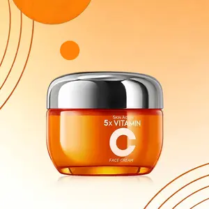 Vitamin C Face Cream - Lightweight Daily Moisturizer for Hydrate, Skin Repair, and Comfortable Skin, Nourishing Facial Cream for Everyday Care, Moisturizer Hydrate