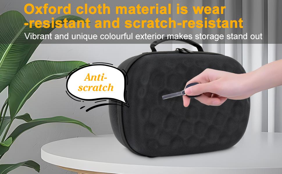Hard Carrying Case Compatible with Meta Quest 3, Quest 3S and Quest 2 VR Accessories