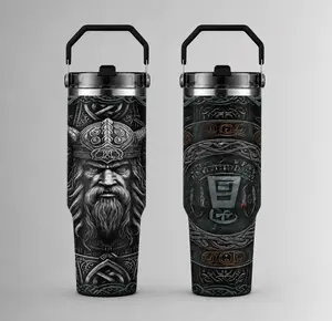 VER2 Viking Valor 30oz/ 40oz Tumbler With Handle/ 20oz No Handle, Movie cup, Gift for Any Occasion: Birthdays, Holidays, or Special Moments for Family, Friends, or Coworkers