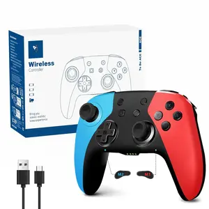 Pro Controller for   2//Lite/OLED/Windows PC,  Controller with Hall Effect Joysticks, Wake-up/Turbo/Dual Vibration/Macros/6-Axis Gyro/Screenshot