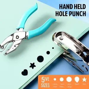 Five-pointed Star Embosser Stamp Embossing Machine Camera Punch Planner Paper Square Embosser Handmade Punching Machine