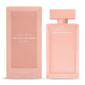 Narciso Rodriguez For Her Musc Nude Eau de Parfum 3.4 oz (100ml) | Soft Sensual Musk Elegance