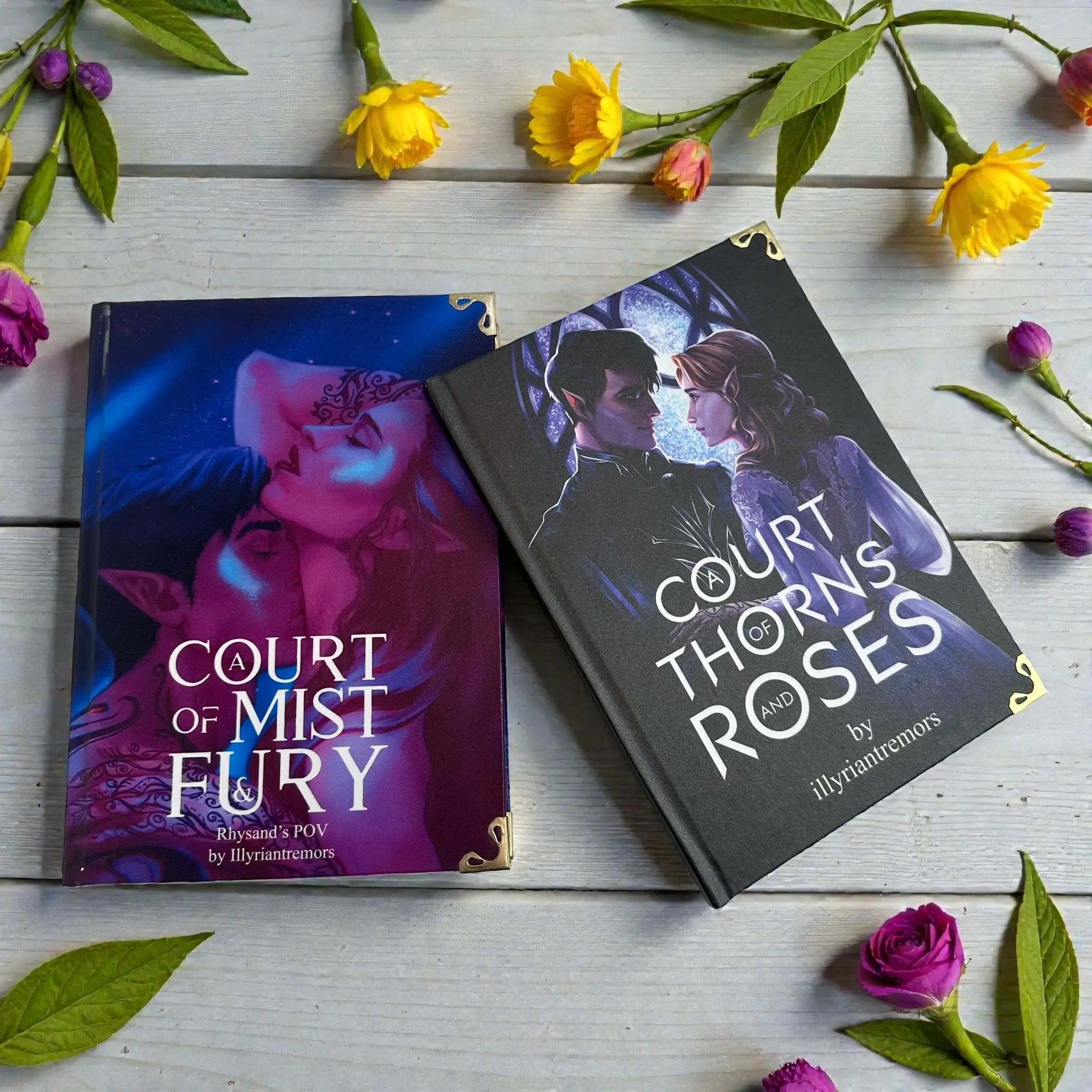 Rhysand's POV Duology by Illyriantremors - Collector's Hardcover Set | 3 Cover Choices | Metal Corners & Dust Jacket