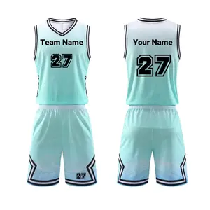 Personalized Luminous Custom Basketball Jersey Set, Fine Knitted Mesh Fabric, DIY Team Name & Number, Multi-Size, Customized Gifts for Team Training & Games (Day & Night)