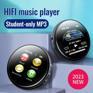 Voice-activated recording pen + digital recording pen, portable audio recorder, audio recording device, supports external card insertion, touchscreen