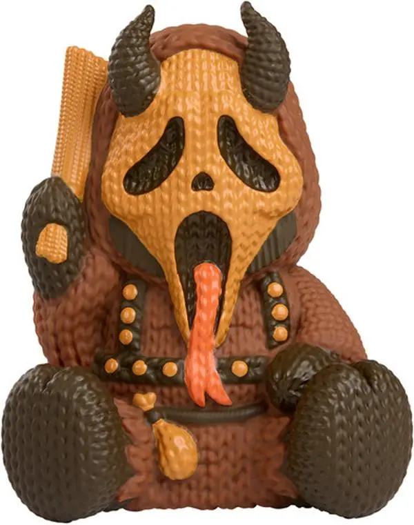 Handmade by Robots - Ghost Face: Krampus #335 New Knit Look Pumpkin Spice Scented Limited Edition Vinyl Figure Art Toy, Collectible Statue [COLLECTIBLES]