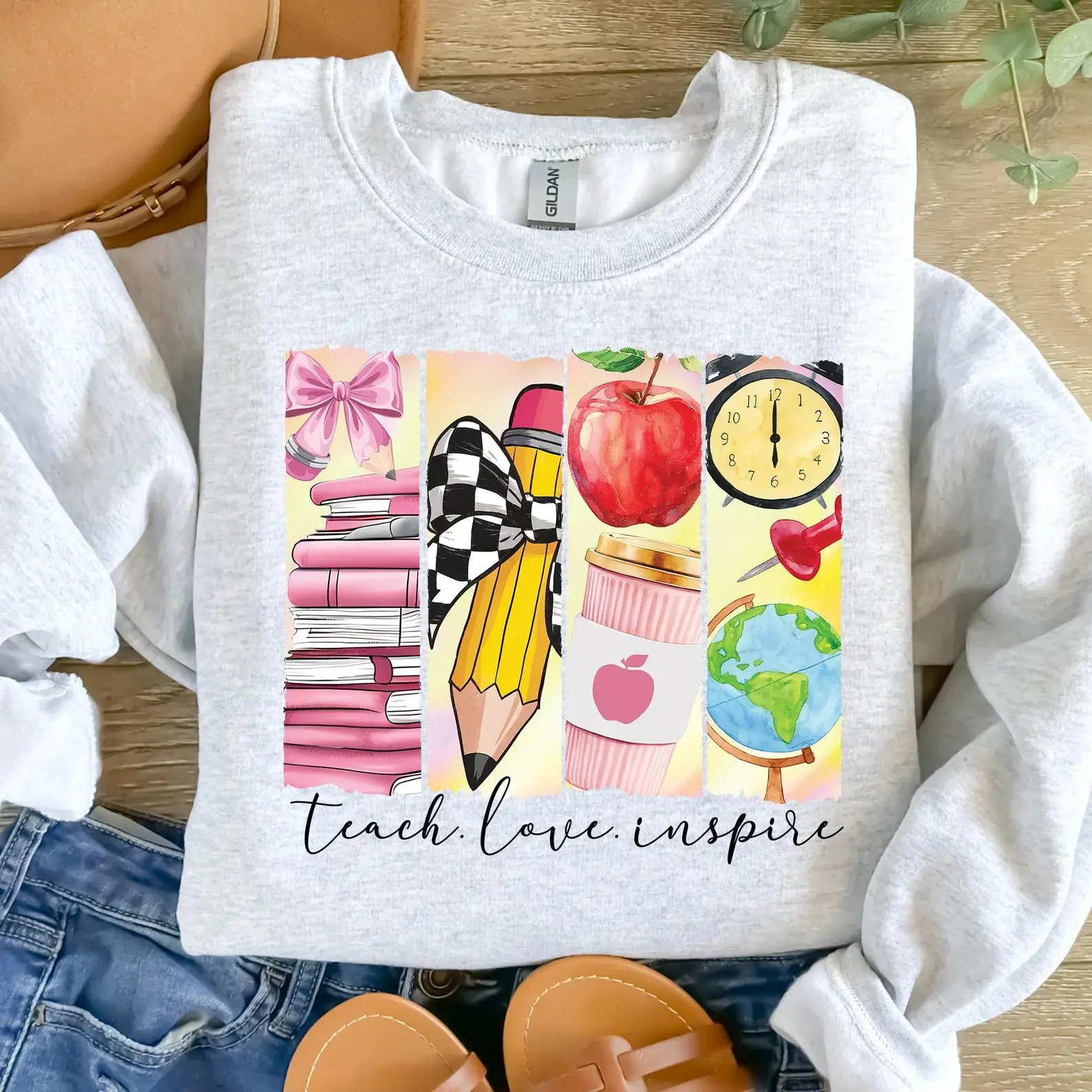 Teach Love Inspire DTF Transfers - THIS IS NOT A SHIRT
