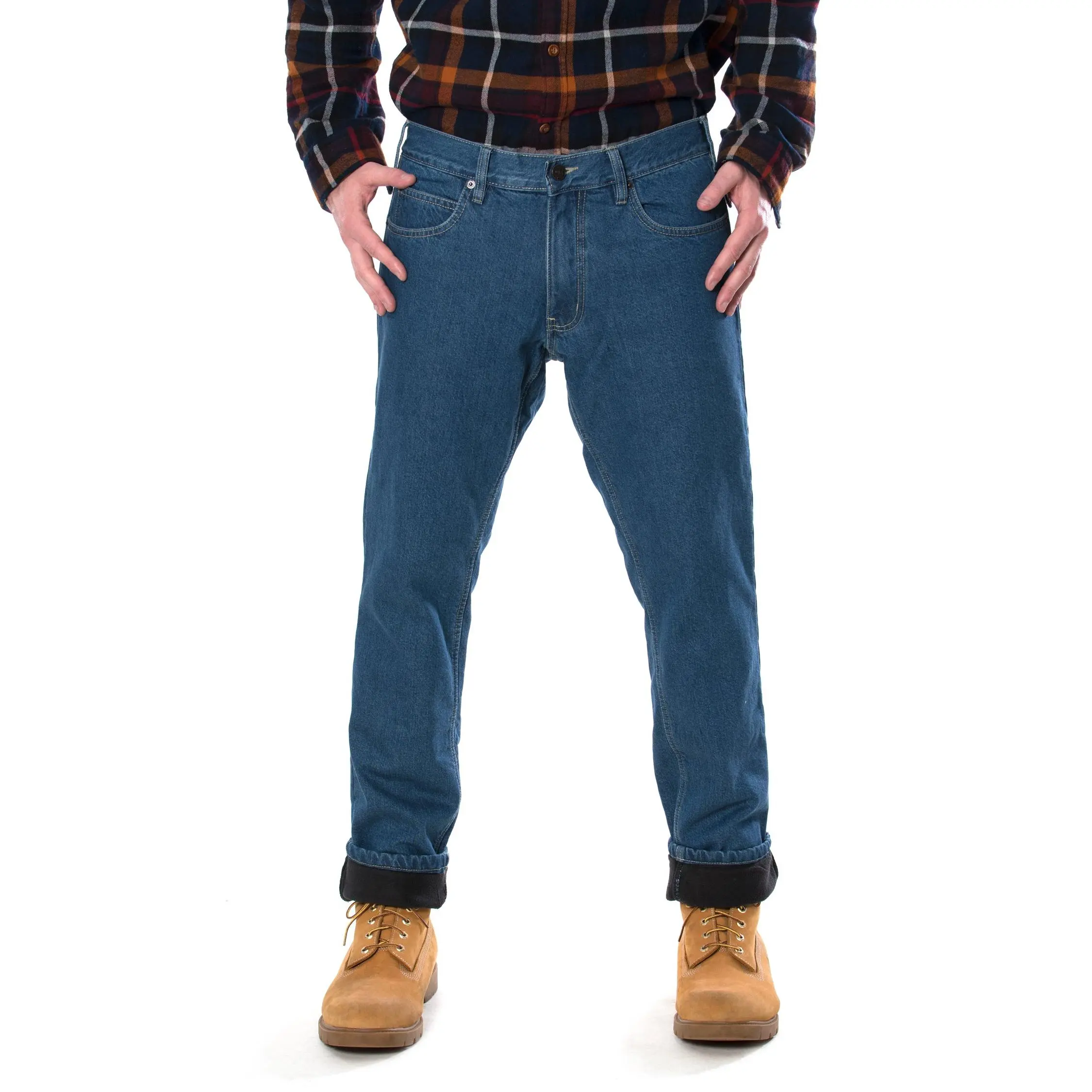 Insulated Gear Men's Relaxed Fit Fleece lined Jeans