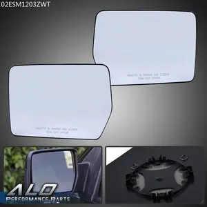 Fit For 2011-2014 Ford F150 Pickup Truck Driver+Passenger Side View Mirror Glass