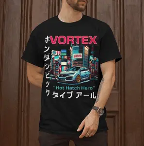 Midnight Racer Tee – JDM Street Style Shirt for Tokyo Night Drive Fans & Tuning Culture Enthusiasts