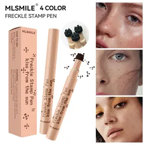 Freckle Stamp Pen, 3 Counts/set Waterproof Long Lasting Freckle Pen, Natural Simulation Freckle Makeup Pen, Makeup Tool for Women & Girls, Eyeliner, Cosmetic