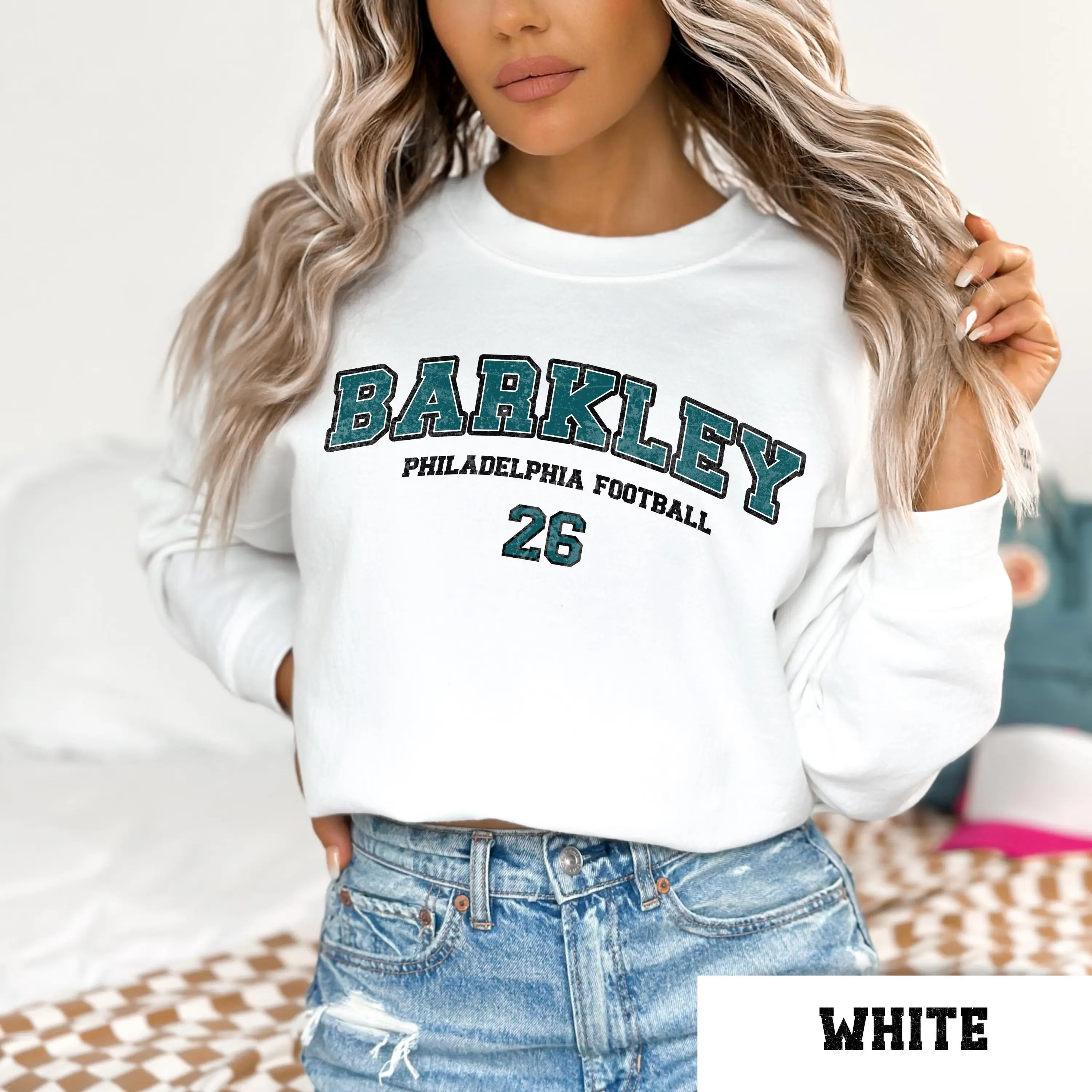 Barkley 26 Sweatshirt, Philadelphia Football Sweatshirt, Philly Sweatshirt, Eagle Sweatshirt, Gift for Fan [Tshirt - Sweatshirt - Hoodie]