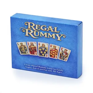 Game Card Crowns Rummy-Style, Fun Party Game Accessory, Perfect for Board Games & Family Gatherings, Enhance Your Gaming Experience