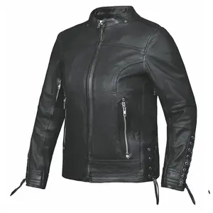 Sandy - Women's Leather Motorcycle Jacket