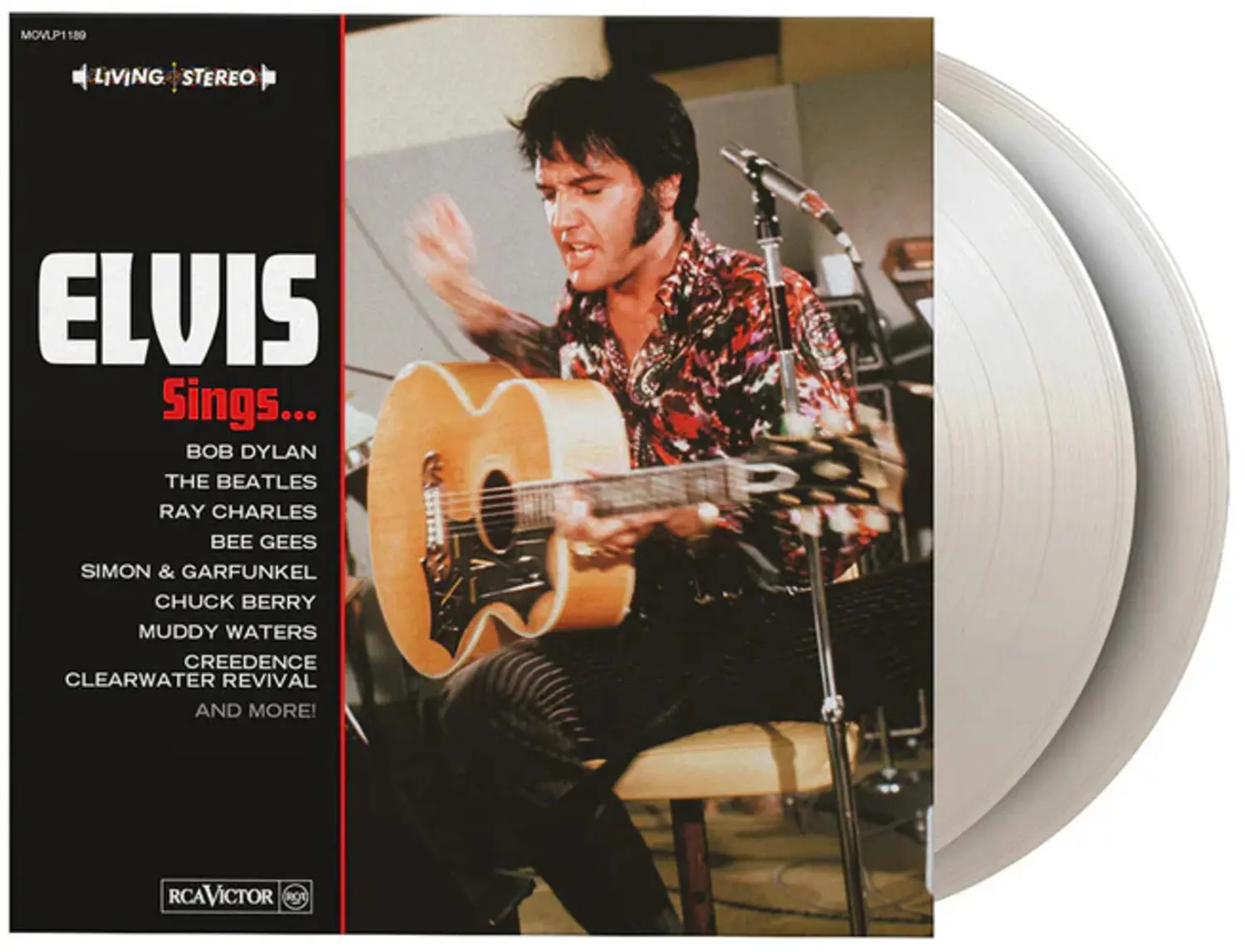 Elvis Presley - Elvis Sings - Limited Gatefold 180-Gram White Colored Vinyl  [VINYL RECORD - LP] Colored Vinyl, Gatefold LP Jacket, Ltd Ed, 180 Gram, White, Holland - Import