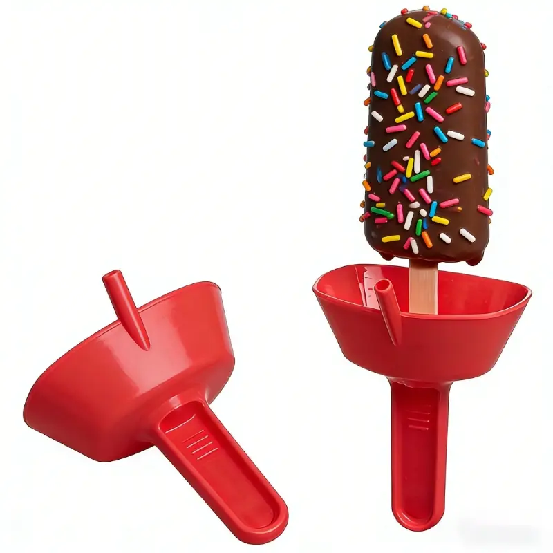 4pcs Convenient Anti-Drip Popsicle Holder, Perfect for Kids & Adults On the Go