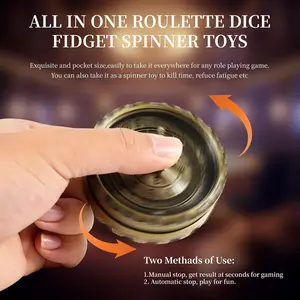 DKD Summer Special : Metal D&D Roulette(D20)—A Premium Metal RPG Die Featuring a 3D Dragon Relief. Crafted exclusively for D&D enthusiasts and collectors, and presented in a deluxe gift box—this is the perfect collection that no fantasy fan should miss.