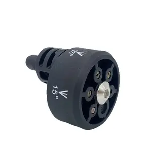 Multi-Function Rotating Nozzle with 6 Water Flow Modes | 1/4 Inch Quick Connector High Pressure Washer Spray Head | Ideal for Car Washing, Gardening, Cleaning & More