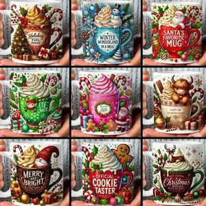 Coffee or Hot Cocoa Mug - Pick a Design - Perfect for Christmas and Winter Celebrations