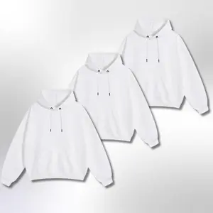 [Solid Color] 3 Packs 3 PCS Hoodie Hooded Cotton Sweatshirt Comfortable Daily Wear Hoodie for All Genders