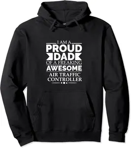 Proud Dad Awesome Air Traffic Controller Fathers Day Papa Pullover Hoodie - Dakotamc Shop 98B0B4QX9MMP