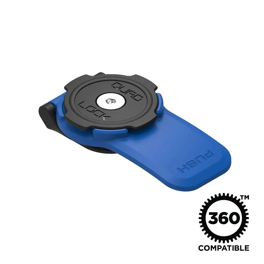Quad Lock 360 Head - 1 Glass Filled Nylon Universal Adaptor, Lever Included, Compatible with All 360-Compatible Automotive & Motorcycle Lock Accessories