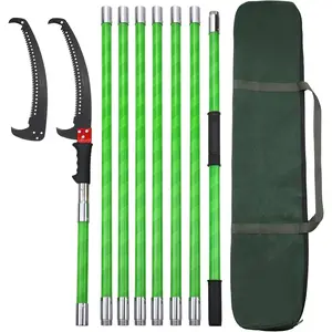 27  Tree Pole Pruner Manual Branches Trimmer Tree Branch Garden Tools Loppers Hand Pole Saws Extendable Height