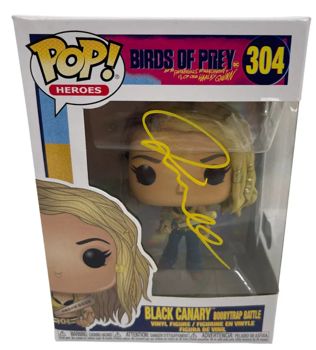 Jurnee Smollett Authentic Autographed Black Canary Birds of Prey 304 Funko Pop Figure