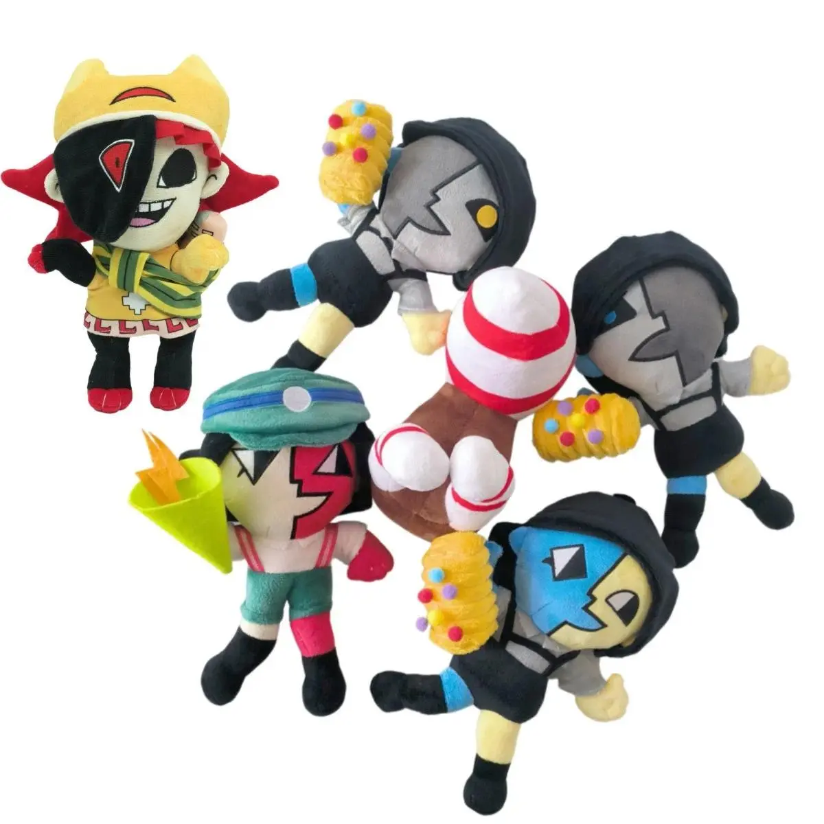 New 25cm ENA Dream BBQ Plush Toy Dream Bbq Ena Plush Dream Bbq Doll Merch Stuffed Animal Blind Box Birthday Gift