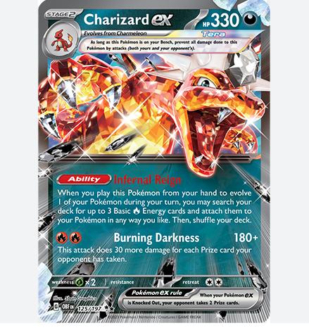 Obsidian Flame Checklane Blister with Booster Pack, Coin, and Promotional Card