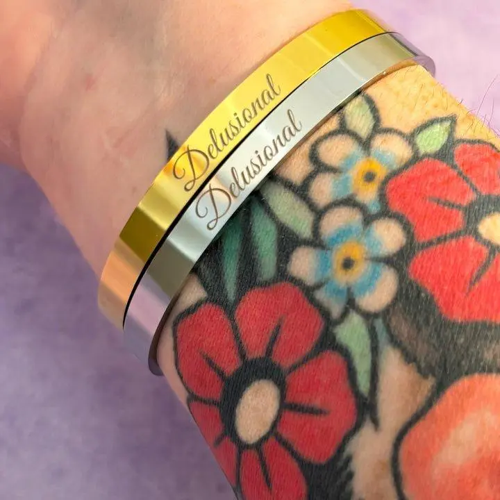Delusional bangle bracelet Delusional bangle bracelet