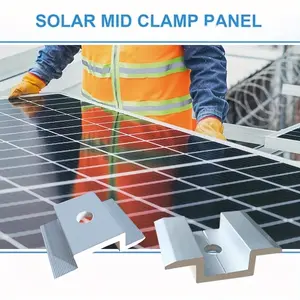 12-Pack Z-Shape Solar Panel Mounting Brackets, Aluminum Alloy Assembly Accessories, Pv System Kit for Rvs, Trailers, Boats, Yachts Walls