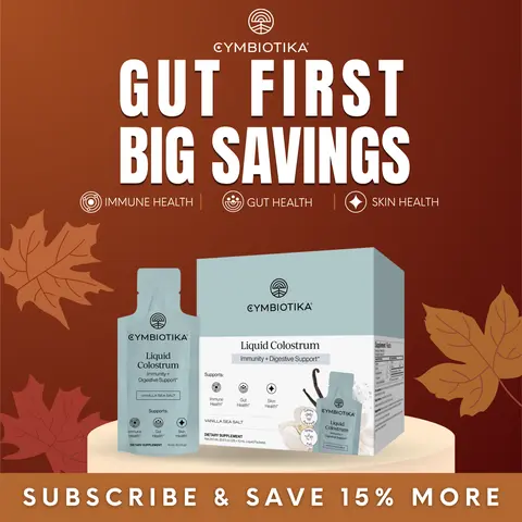 Liquid Colostrum | 26 Packets | Gut Health, Immune Support & Glowing Skin, Hair & Nails | Most Bioavailable Form vs Powder or Capsule | Grass-Fed U.S. Dairy | Calves Fed First | No Antibiotics | IgG Antibodies | No Mixing | Third-Party Tested