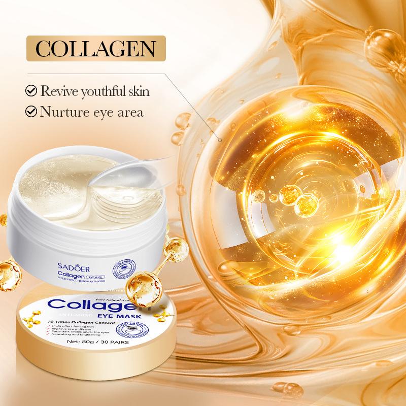 Collagen & Hyaluronic Acid Eye Masks: Firm, Lift, & Erase Wrinkles for Smooth, Youthful Eyes