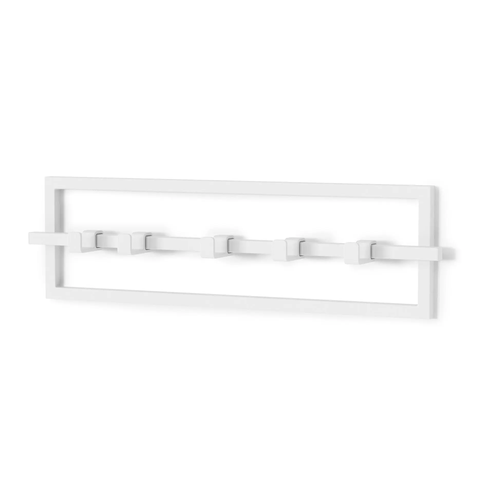 Umbra Cubiko 5 Wall Hook, Wall-Mounted Coat Rack & Organizer for Jackets, Bags, and Accessories - Choose Your Pack Metal Adjustable Box Decorative