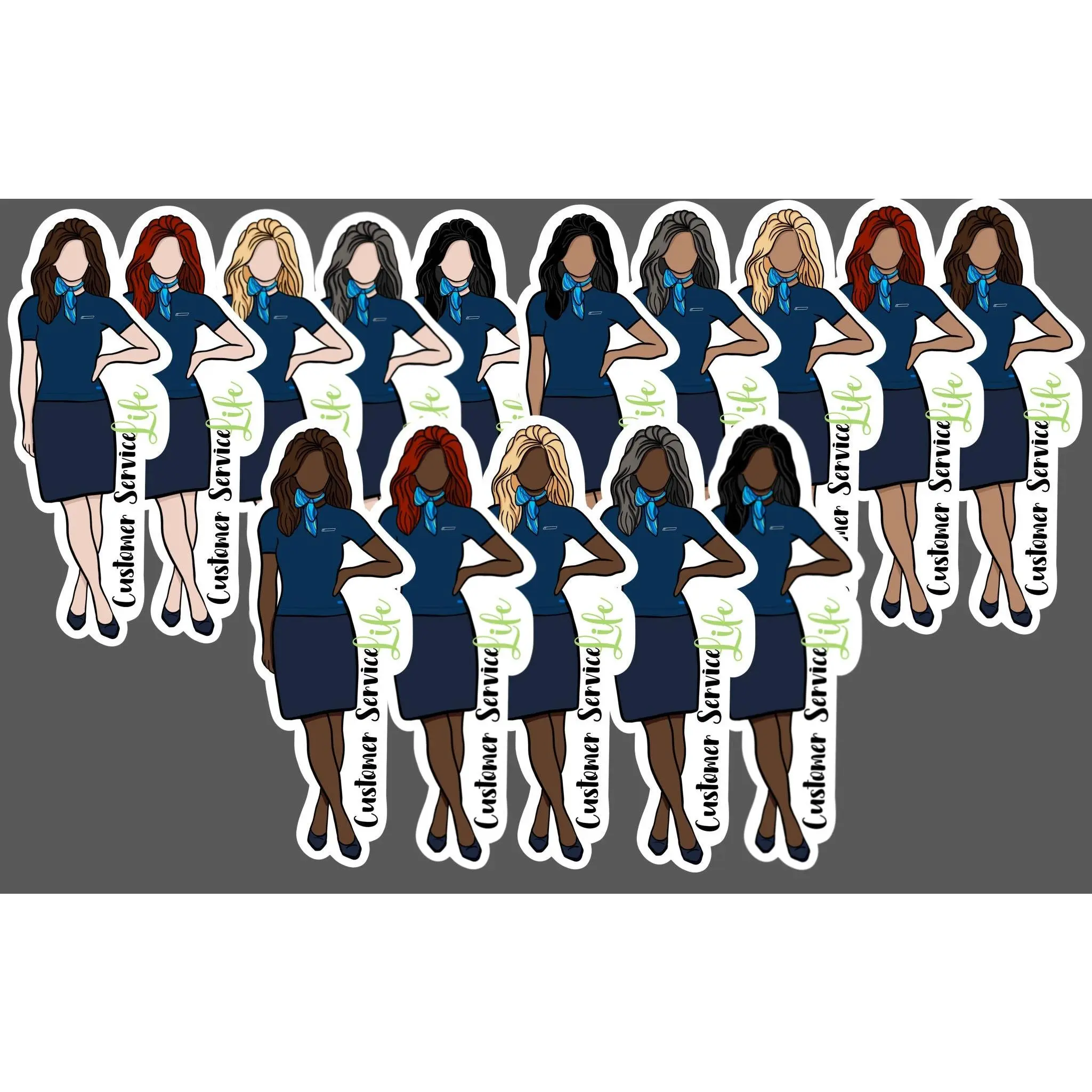 Female CSA Sticker