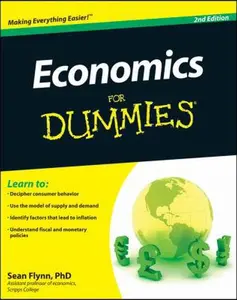 USED-Economics For Dummies 2Nd E by PhD Sean Flynn (Paperback)