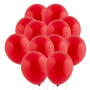 Bulk 100 Pc. Tuftex Matte Red 11" Natural Latex Balloons