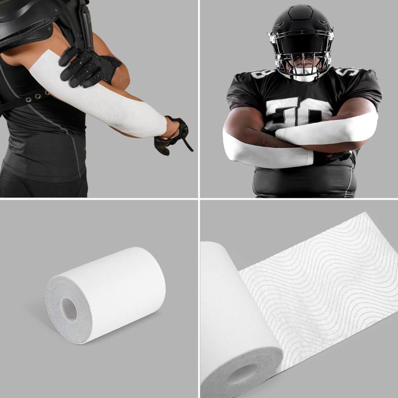 SLEEFSTurf Tape for Athletes - Multiple Colors - 5.4 Yards x 4 Inches - Latex-Free, Flexible, Breathable - Ideal for Football & 7 on 7 Play - Durable Protection